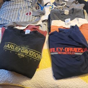 Harley Davidson men's shirts